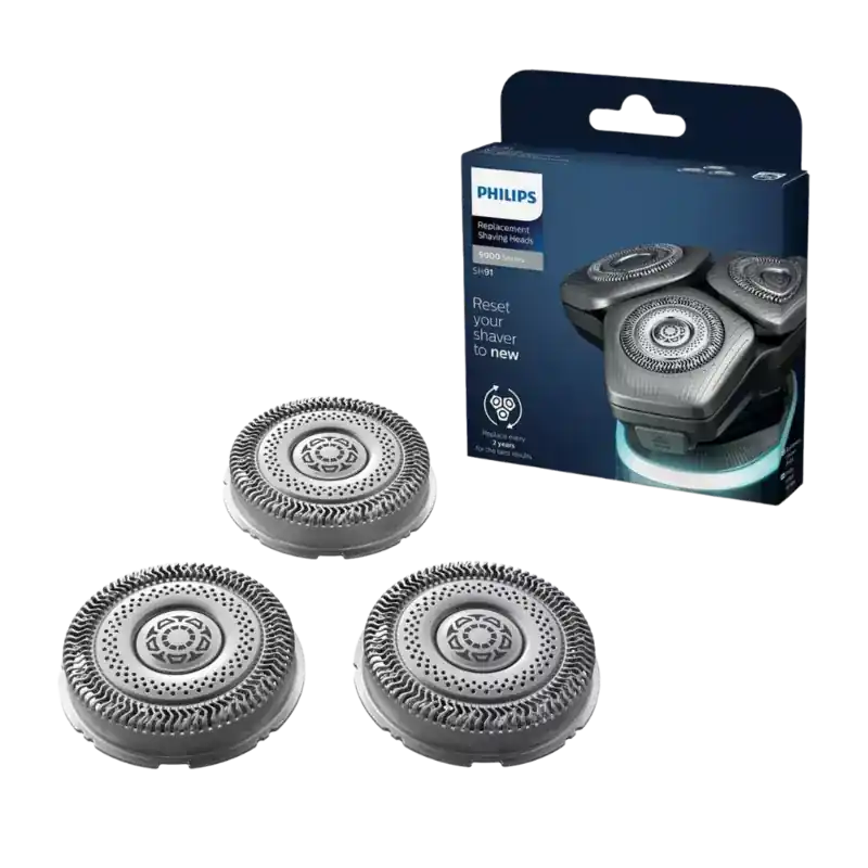 Aktuell Philips 9000 Serie SH91/50 Sherkopfe 3 Pieces