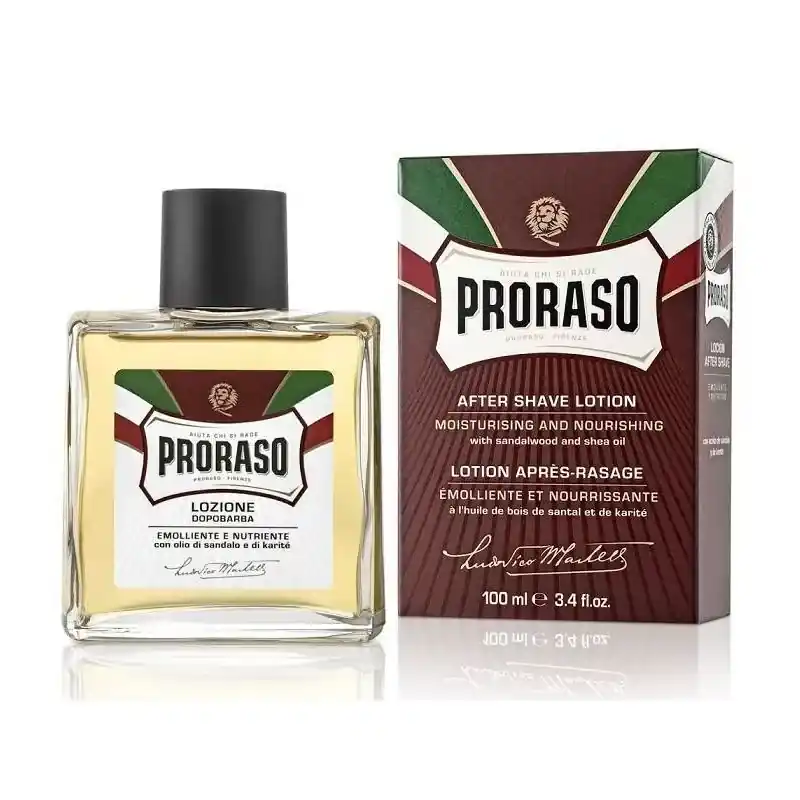 Proraso Aftershave Lotion 100ml Sandalwood Sichere Zahlung