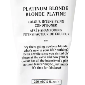 EVO fabuloso Colour Intensifying Conditioner Platinum Blonde 220ml Letzte Chance