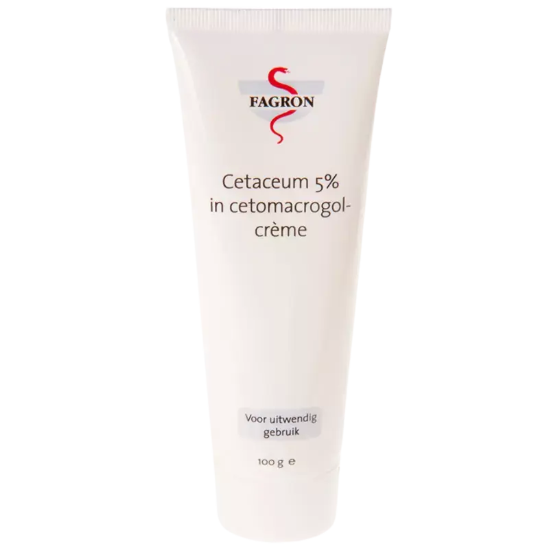 Fagron Cetomacrogol Cream 5% Cetaceum 100gr Schneller Versand