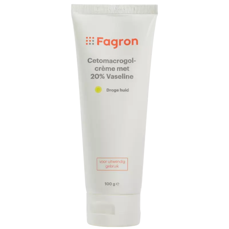 Zertifiziert Fagron Cetomacrogol Cream 20% Vaseline 100gr