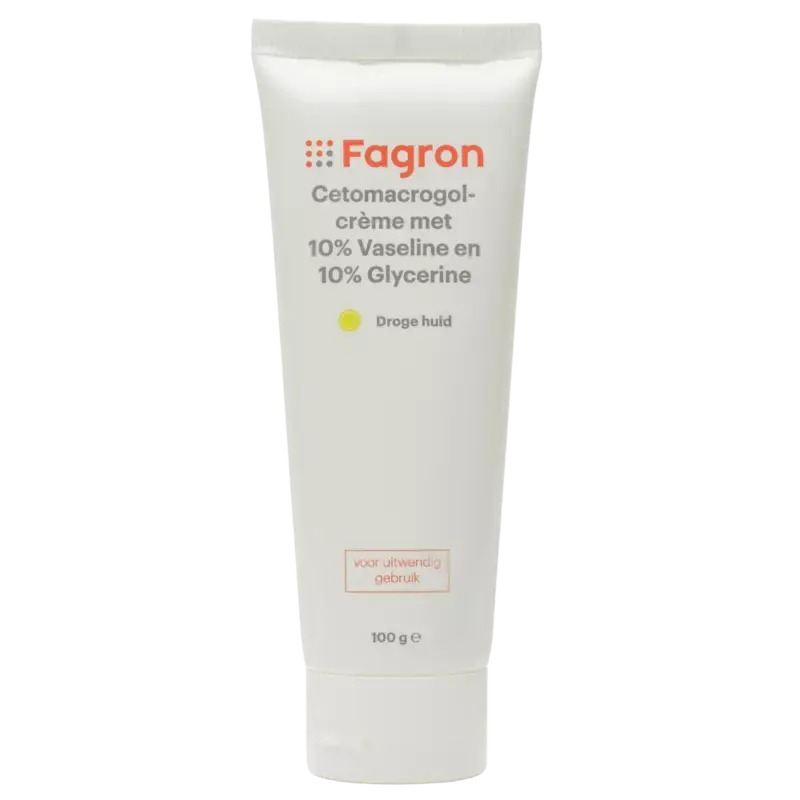 Billig Fagron Cetogolcream Glycerine (10%) and Vaseline (10%) 100gr
