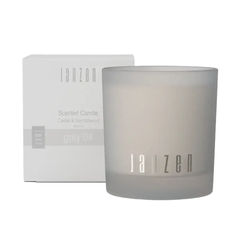 Echt JANZEN Scented Candle 210g Grey 04