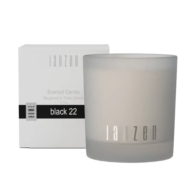 Heißes Angebot JANZEN Scented Candle 210g Black 22