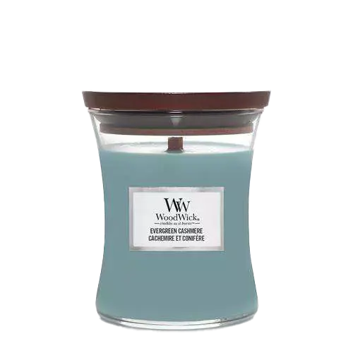 Markenprodukt WoodWick Candle Evergreen Cashmere Medium