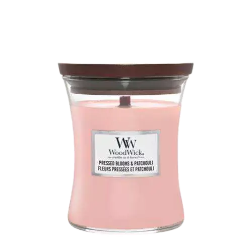 Kracherpreis WoodWick Candle Pressed Blooms & Patchouli Medium