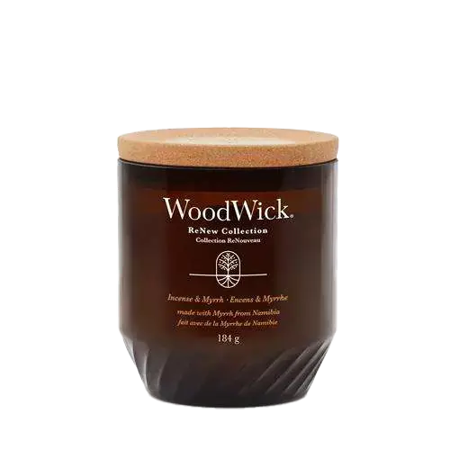 WoodWick ReNew Candle Incense & Myrrh Medium Markenware