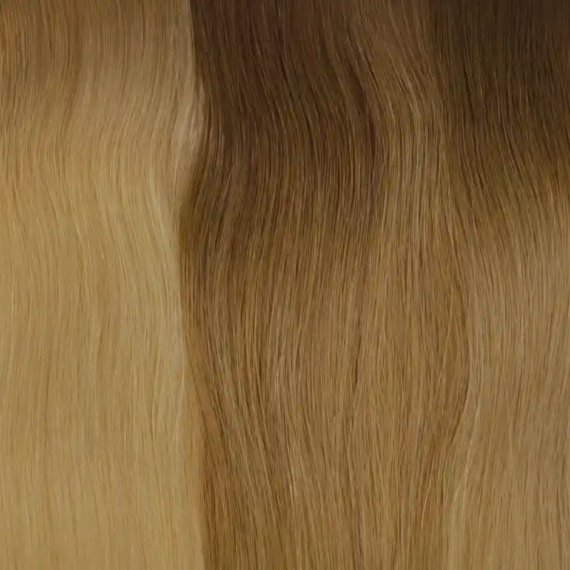 Doublehair by Balmain Balmain Backstage Weft 100% Human Hair 40cm 1pcs 9G.10 Ombre Mega-Angebot