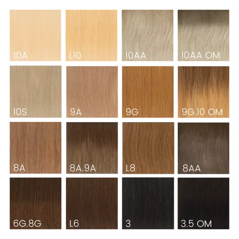 Doublehair by Balmain Balmain Backstage Weft 100% Human Hair 55cm 1 pcs 8AA Preisknaller