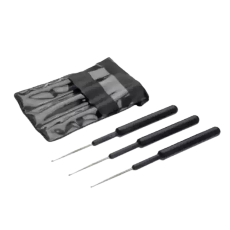 Geprüft Efalock Strähnennadel-Set - 3 Stuks