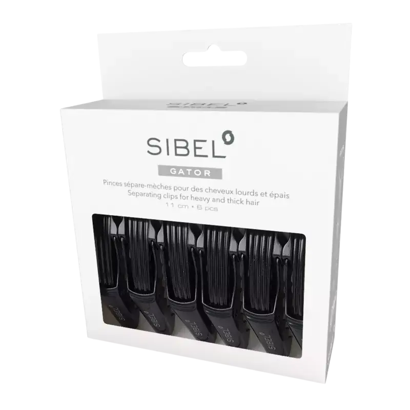 Versand Am Gleichen Tag Sibel Gator Clips Strong 11cm 6 Pieces