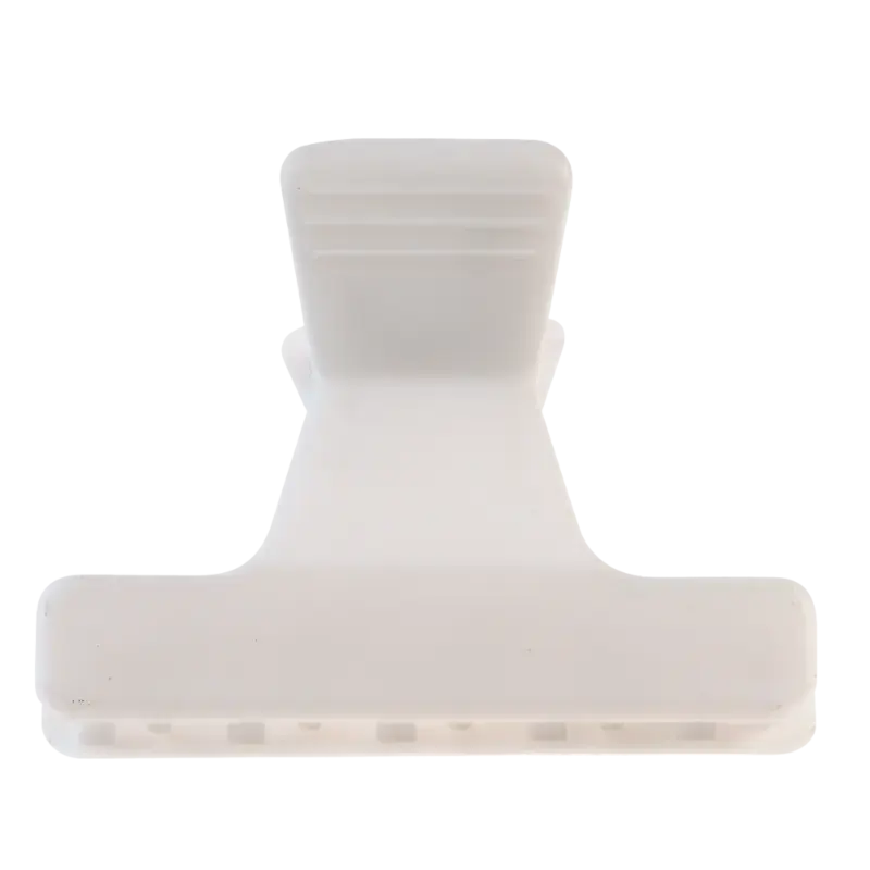Sibel Butterfly Clamps Croco Small 12pcs White Sichere Zahlung
