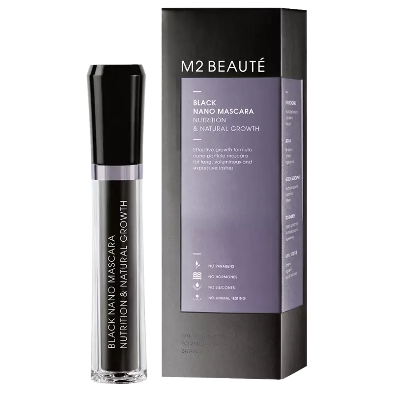 M2 Beauté Black Nano Mascara 6ml Preisknaller