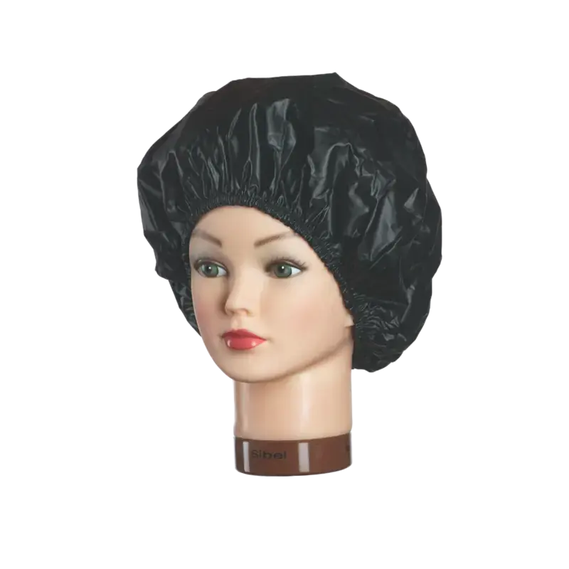 Sibel Cap with Elastic Band Black Neu