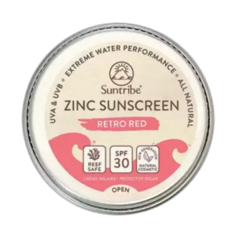 Suntribe Face & Sport Mineral Sunscreen SPF30 45gr Red Schneller Versand
