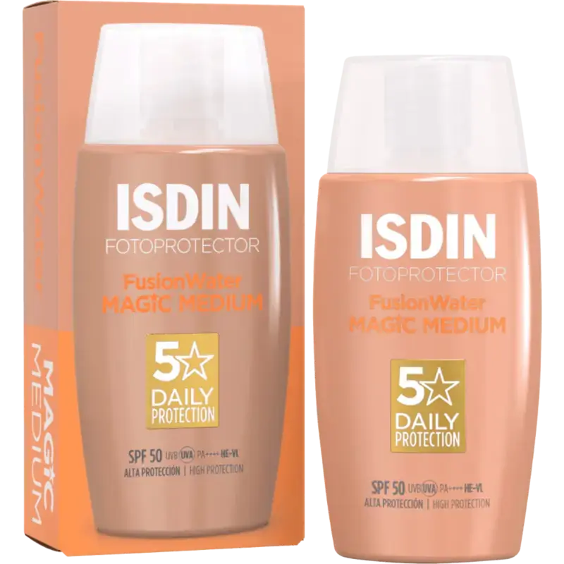 Neuheit ISDIN Fotoprotector FusionWater Magic Medium SPF50 50ml