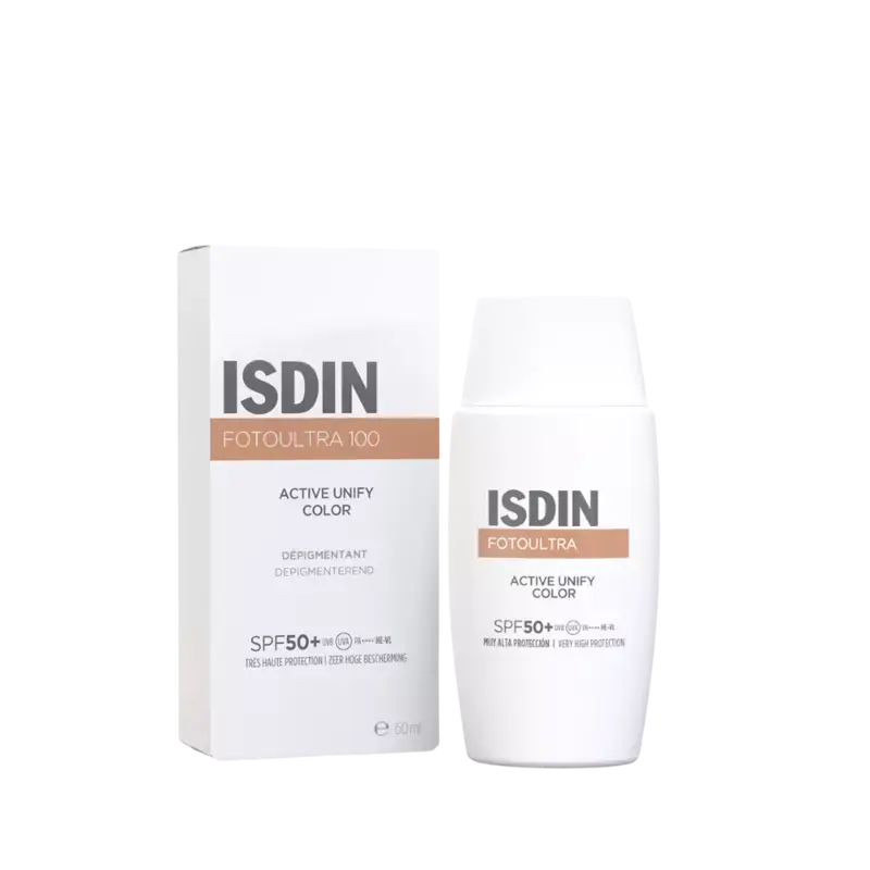 Rabatt ISDIN Foto Ultra Active Unify Color SPF50+ 50ml