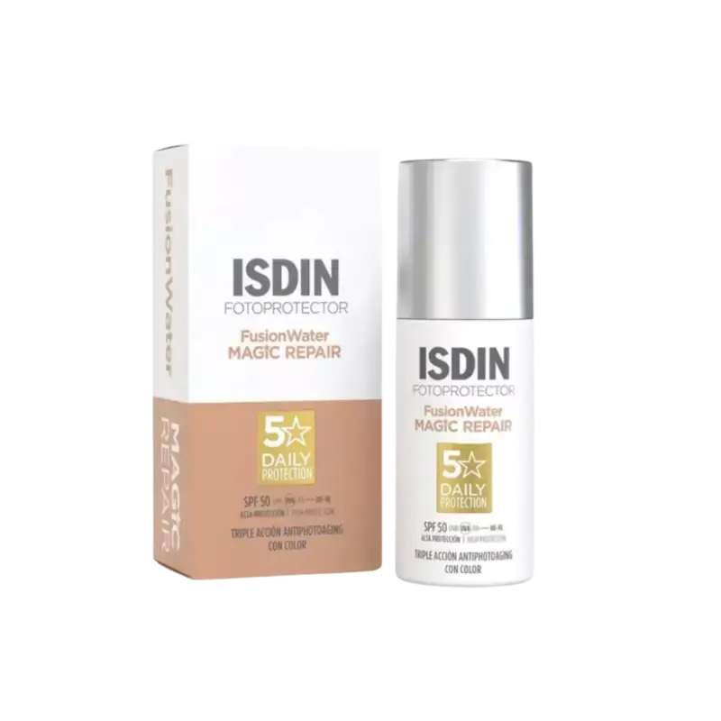 Expressversand ISDIN Fotoprotector FusionWater Magic Repair Color SPF50 50ml