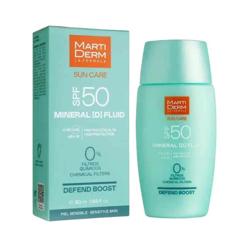 Zertifiziert Martiderm Sun Care SPF50 Mineral [D] Fluid 50ml