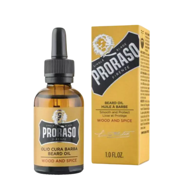 Billig Proraso Beard Oil 30ml Wood & Spice