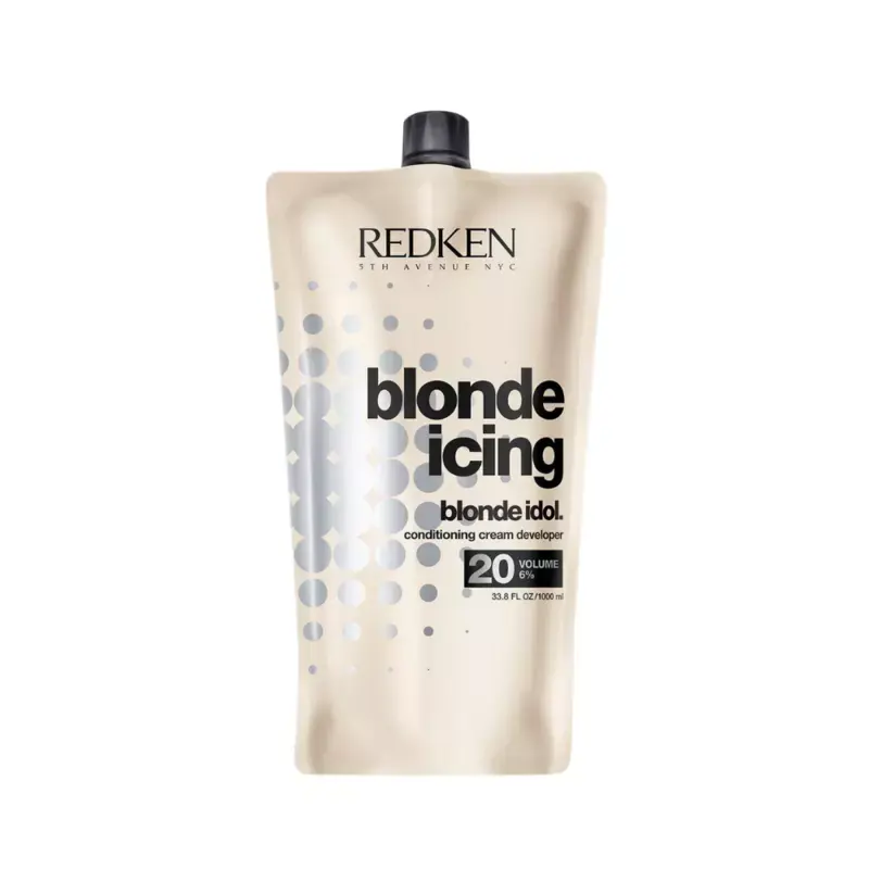 Redken Blonde Idol Blonde Icing Conditioning Cream Developer 1000ml 20 vol 6% Preisreduziert