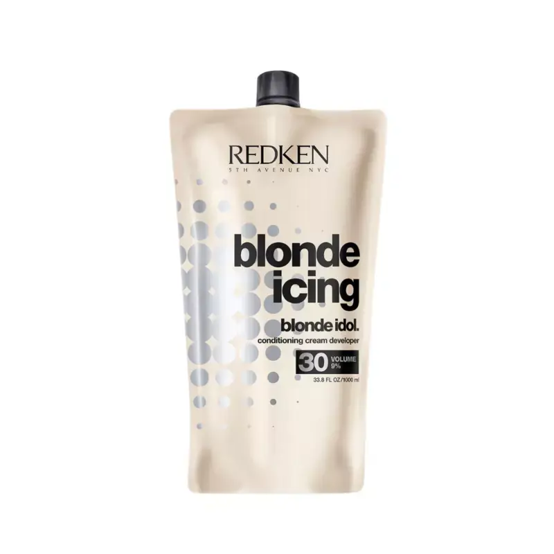 Redken Blonde Idol Blonde Icing Conditioning Cream Developer 1000ml 30 vol 9% Wochenendangebot