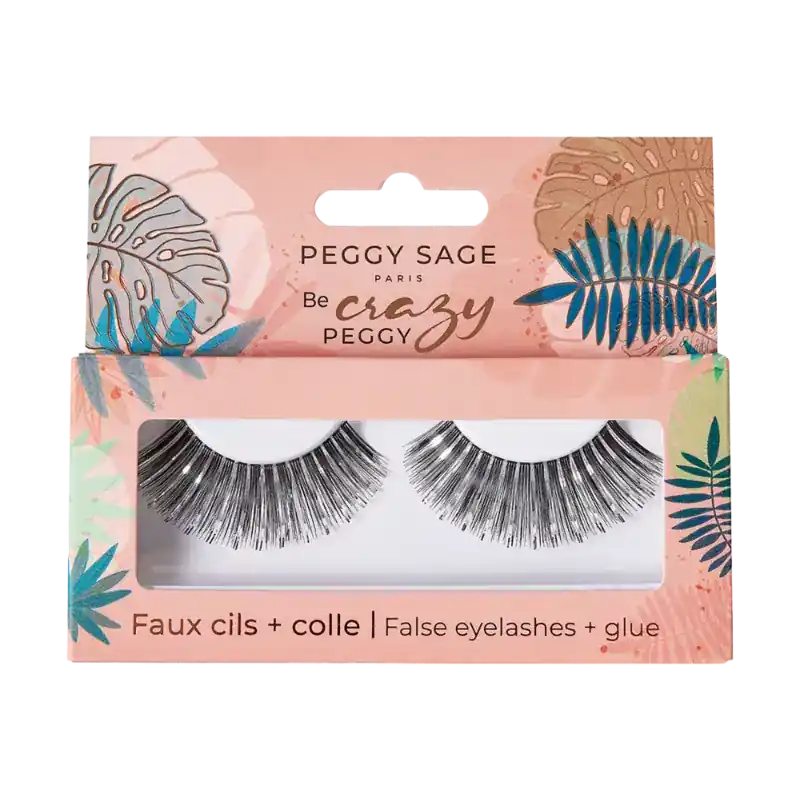 Begrenztes Angebot Peggy Sage False Eyelashes + Glue Diamond Beach