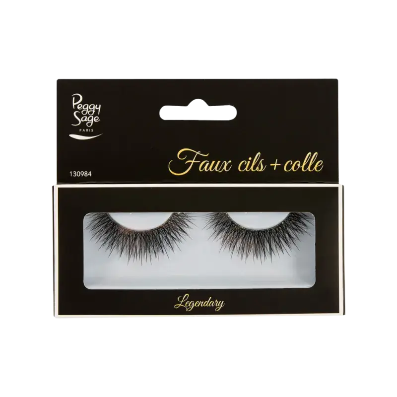 Echt Peggy Sage False Eyelashes + Glue Legendary