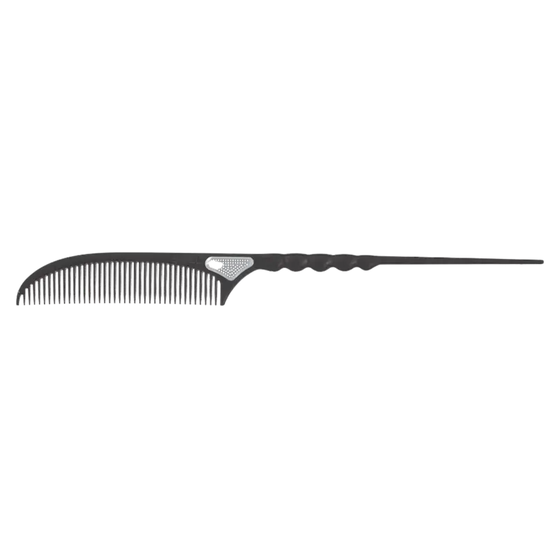 Top-Seller Sibel Tail Comb Carbon 22cm