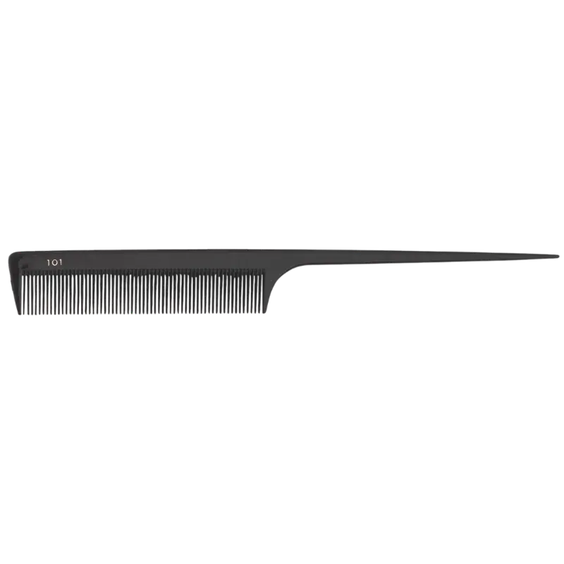 Angebot Sibel Tail Comb Delrin 101 Black