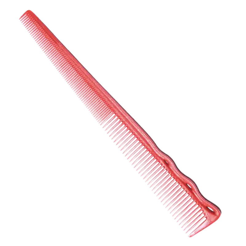 Y.S. Park Cutting Comb No. 254 Red Begrenztes Angebot