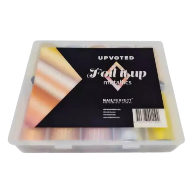Solange Der Vorrat Reicht NailPerfect UPVOTED Foil it Up 10pcs Metallics