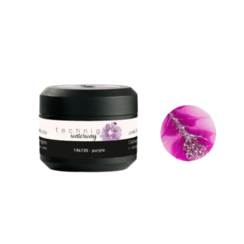 Neu Peggy Sage Uv/Led Colored Nail Gel 5gr Waterway Purple