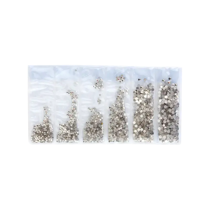 Sonderangebot Peggy Sage Crystal Nail Decorations Glam