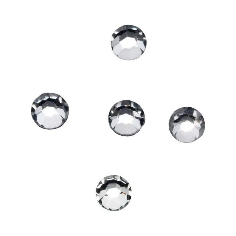 Peggy Sage Crystal Nail Decorations Argent Markenprodukt