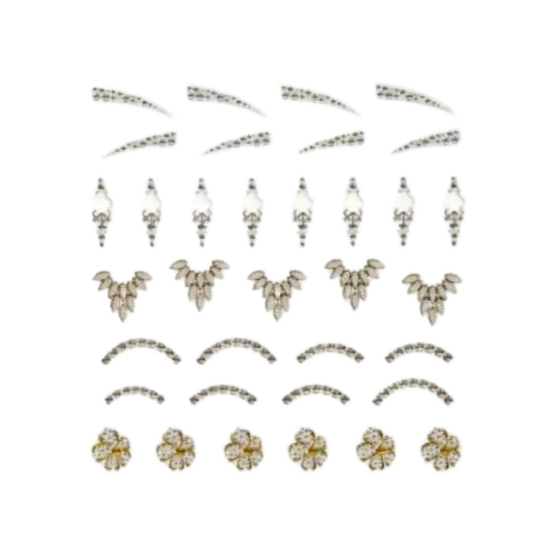 Schnäppchen Peggy Sage Decorative Nail Stickers Jewel Gold Leaf