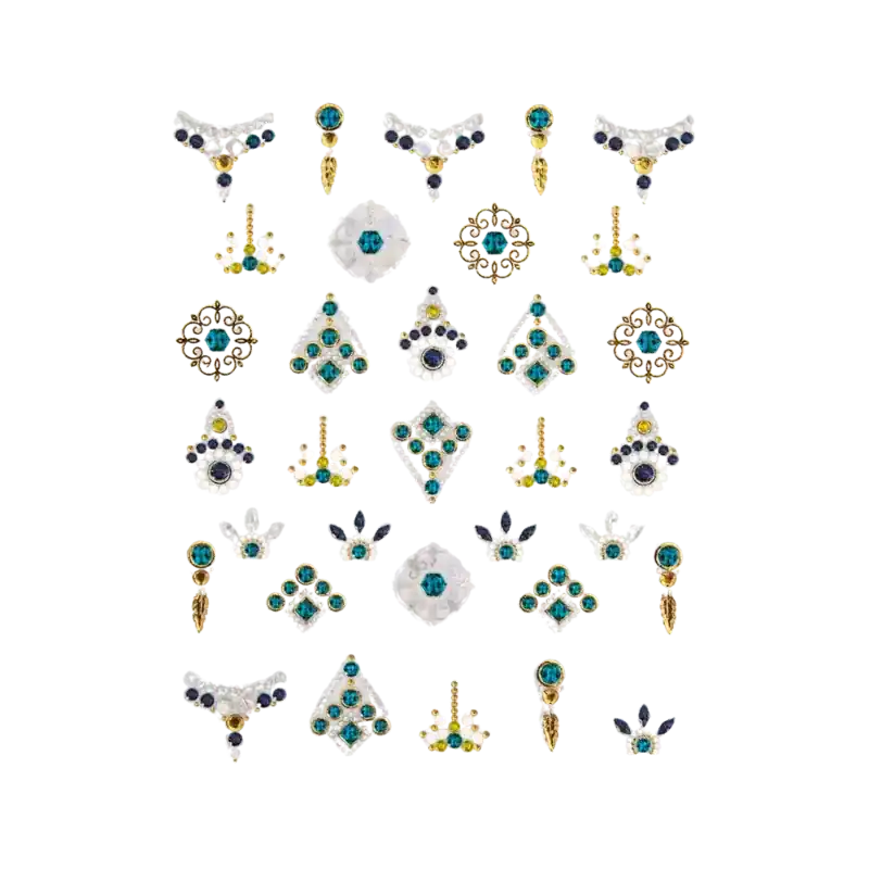 Peggy Sage Decorative Nail Stickers Luxury Autumn Sapphire Neue Ware
