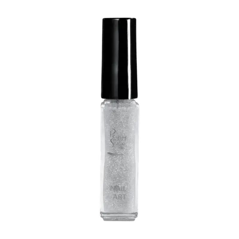 Peggy Sage Nail Lacquer Nail Art Pailleté Argent Sonderaktion