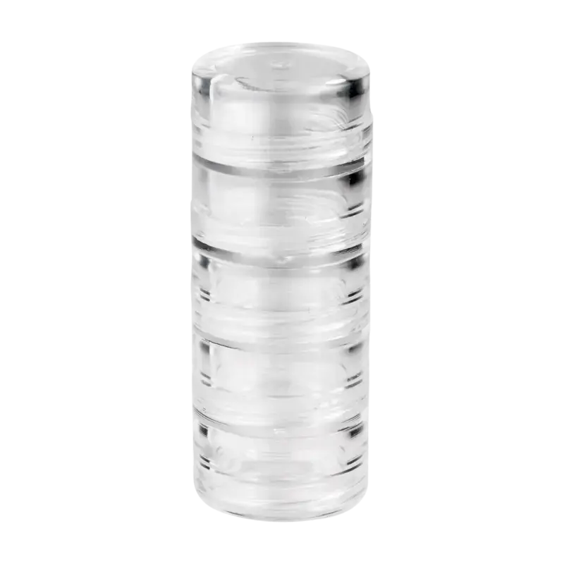 Peggy Sage Empty Screw Stack Jars 5pcs Rabatt