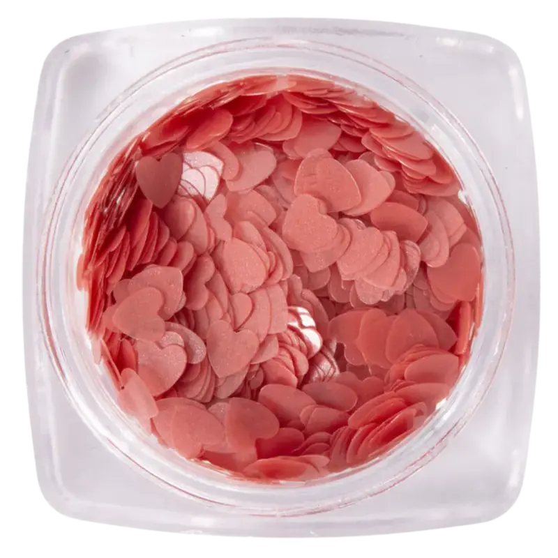 Expressversand Peggy Sage Heartshaped Confetti Lovely Red