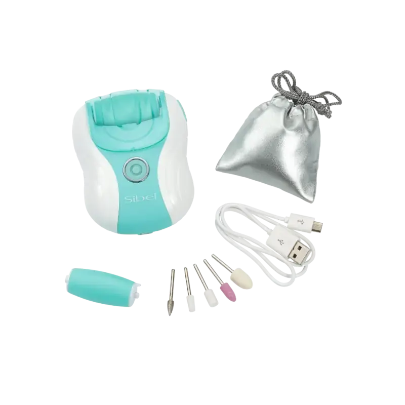 Nur Heute Sibel Electric Callus Remover&Manicure Set Pedismooth