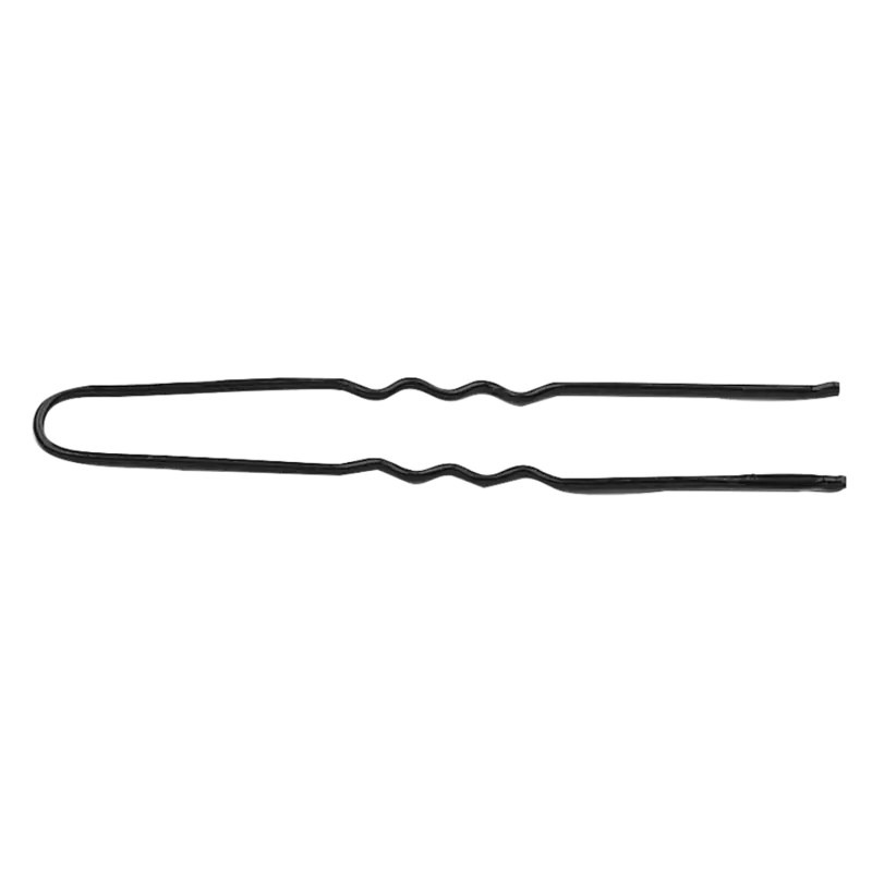 Sichere Zahlung Sibel Metal Pins Wavy Black Box - 500 Pieces 70mm