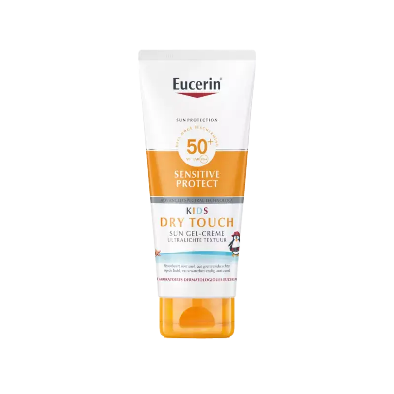 Wochenendangebot Eucerin Sun Sensitive Protect Dry Touch Kids Gel-Cream SPF50+ 200ml