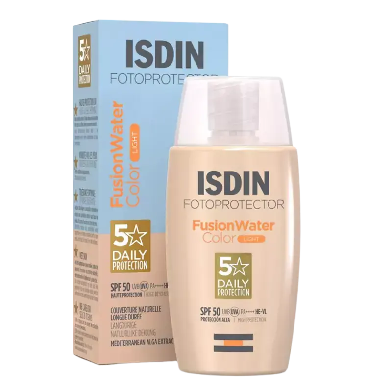 Heißes Angebot ISDIN Fotoprotector FusionWater Color Light SPF50 50ml