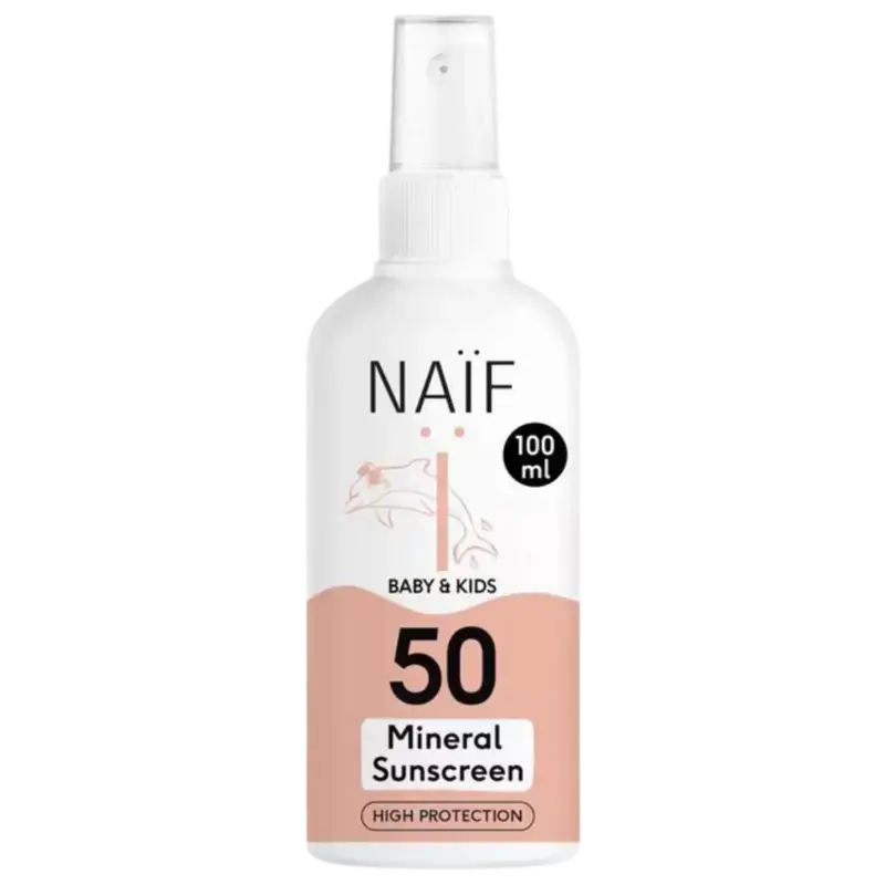 Neue Kollektion Naïf Baby & Kids Sun Spray SPF50 100ml