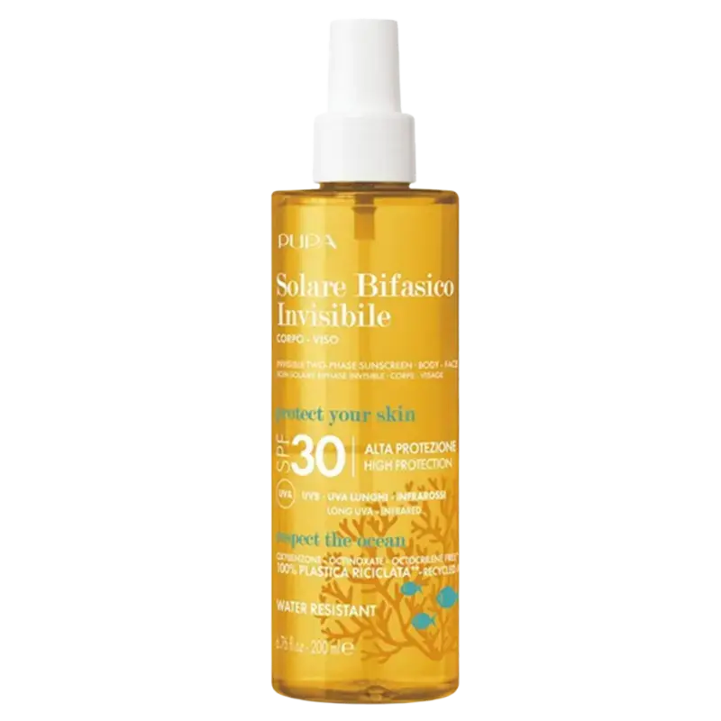 Rabatt PUPA Milano Multifunction Invisible Two-Phase Sunscreen 200ml SPF30