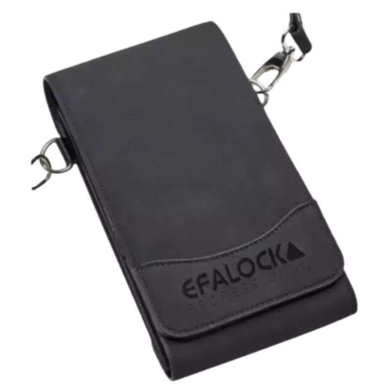 Schneller Versand Efalock Holster With Flap For Closing Premium Black