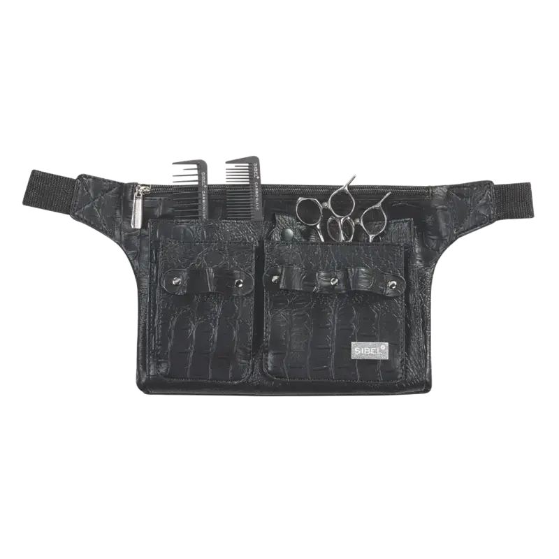 Garantierte Lieferung Sibel Scissors Belt 3 Matt Black Croco