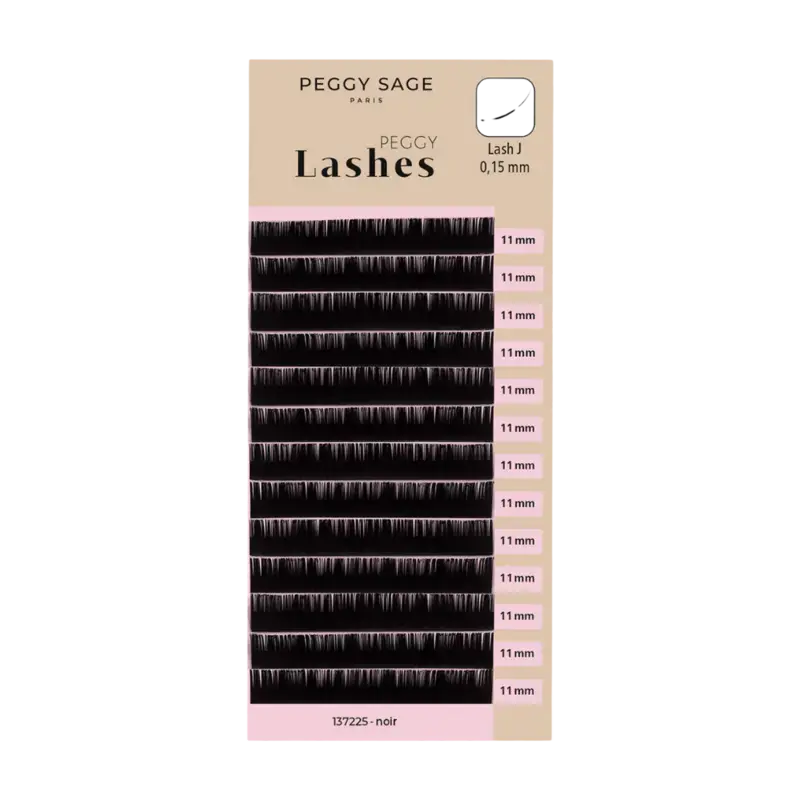 Schnäppchen Peggy Sage Lash To Lash Eyelash Extensions - Lash J - 0,15mm 11mm