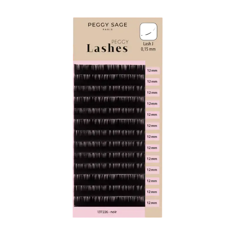 Peggy Sage Lash To Lash Eyelash Extensions - Lash J - 0,15mm 12mm Rabatt